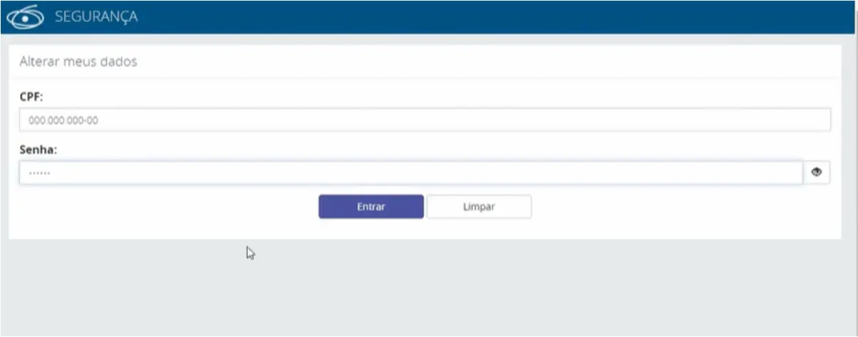 Digite seu CPF e senha ORCID
