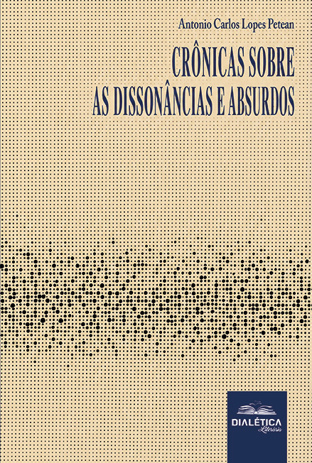 Capa do livro Crônicas sobre as dissonâncias e absurdos